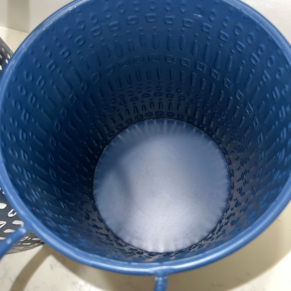 Navy and White Patterned Storage Baskets - Picture 8 of 10
